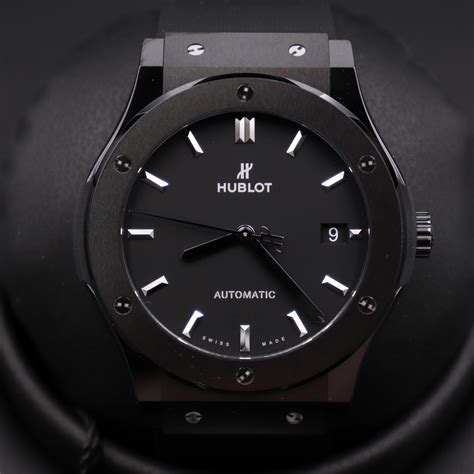 hublot classic fusion black magic replica|hublot classic fusion special edition.